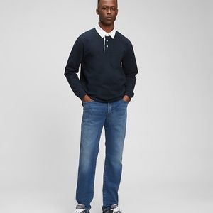 Men’s GapFlex Straight Jeans NWT Indigo